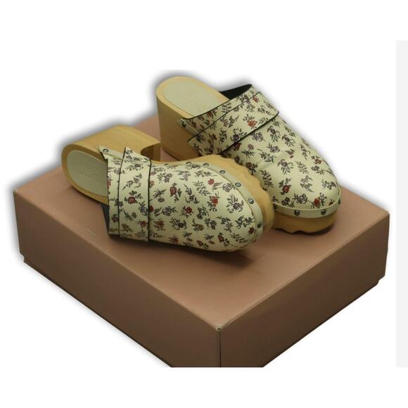 Women’s 8.5‎ NWT Aerosoles x Laura Ashley La Pedro Clogs Floral Cottagecore - Picture 5 of 9